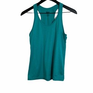 Nike | Turquoise Dri-Fit Racerback Tank Top